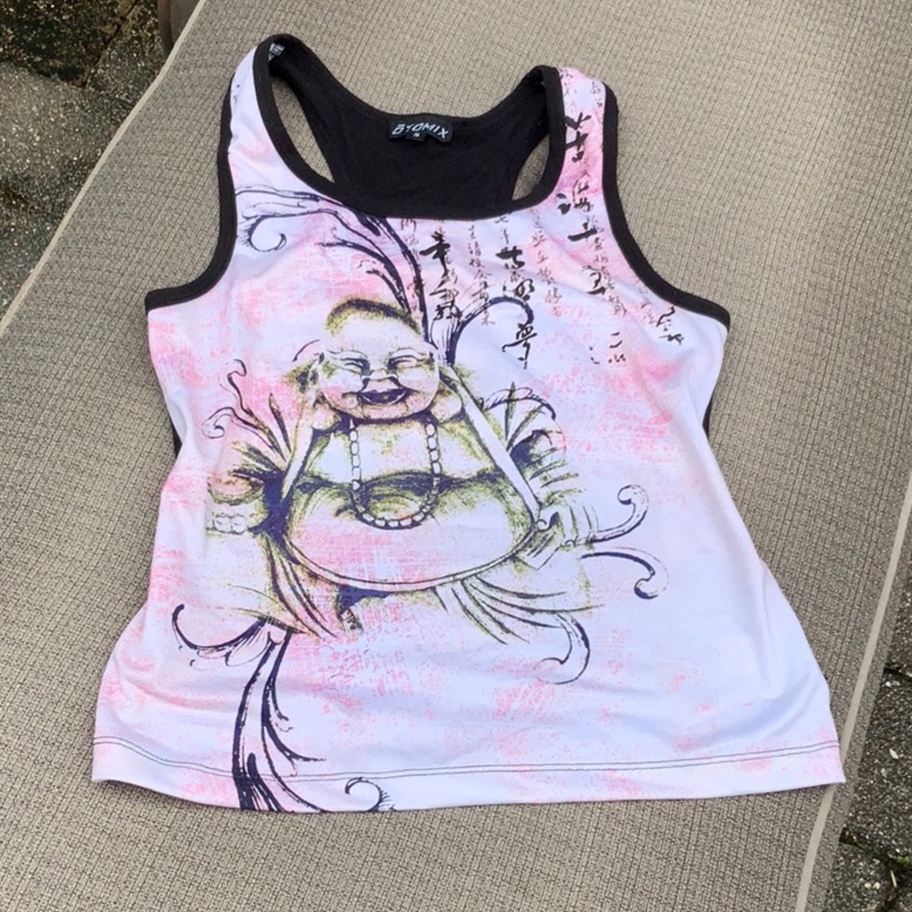 OTOMIX SPORTS TANK TOP, BUDDHA, SIZE SMALL